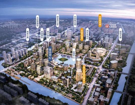 上海旭輝莘莊中心：融合現代與生態，打造高品質商務空間