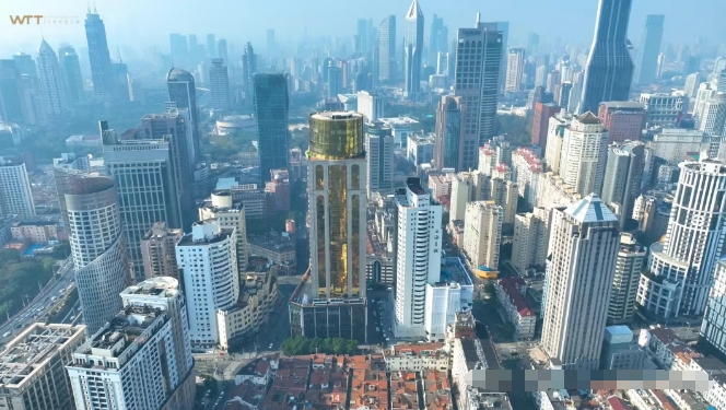 上海黃浦區出售獨棟：上海世界貿易大廈優質資產登場