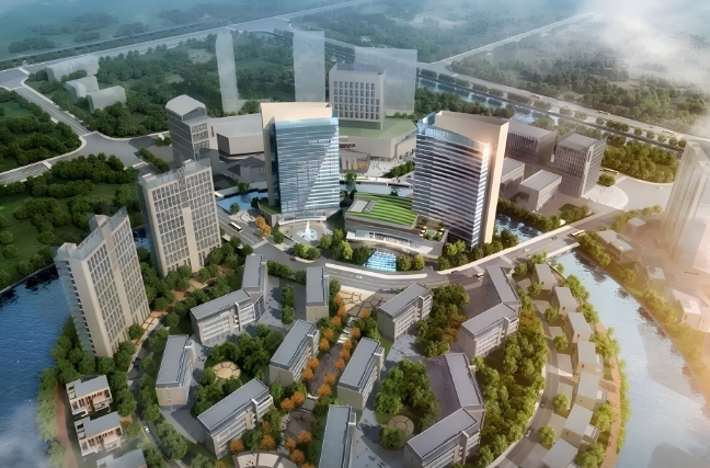 上海青浦新城！辦公公寓商業一體獨棟標桿綜合體熱售